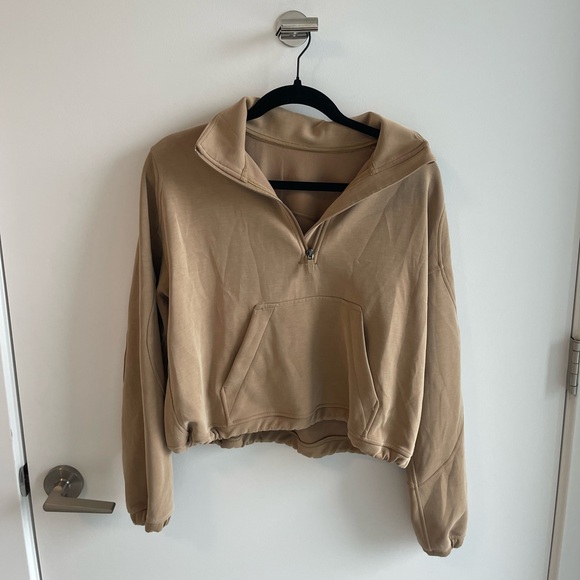 Lululemon Softstreme Tan Women's Pullover